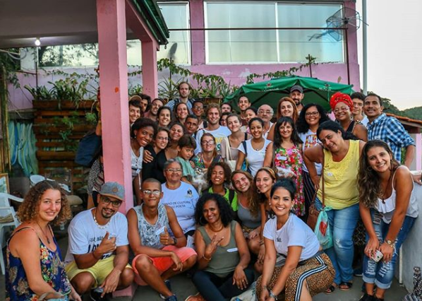 Favela Orgânica recebe 1º intercâmbio de 2019 da Rede Favela Sustentável 